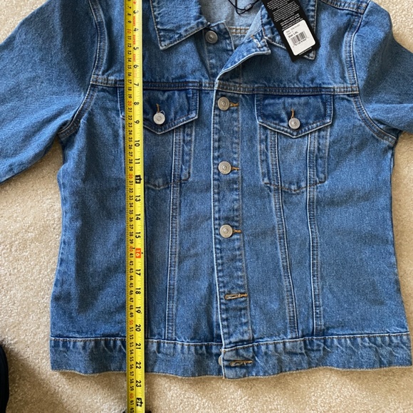 L/XL Hudson Jeans Denim Jacket NWT - Picture 5 of 5